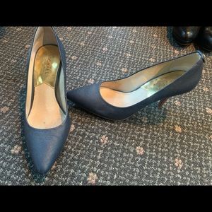 Michael Kors Navy Pumps, 7.5